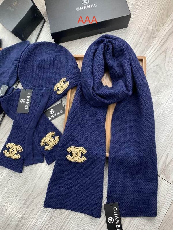 Chanel Hat and scarvf(AAA)-0067