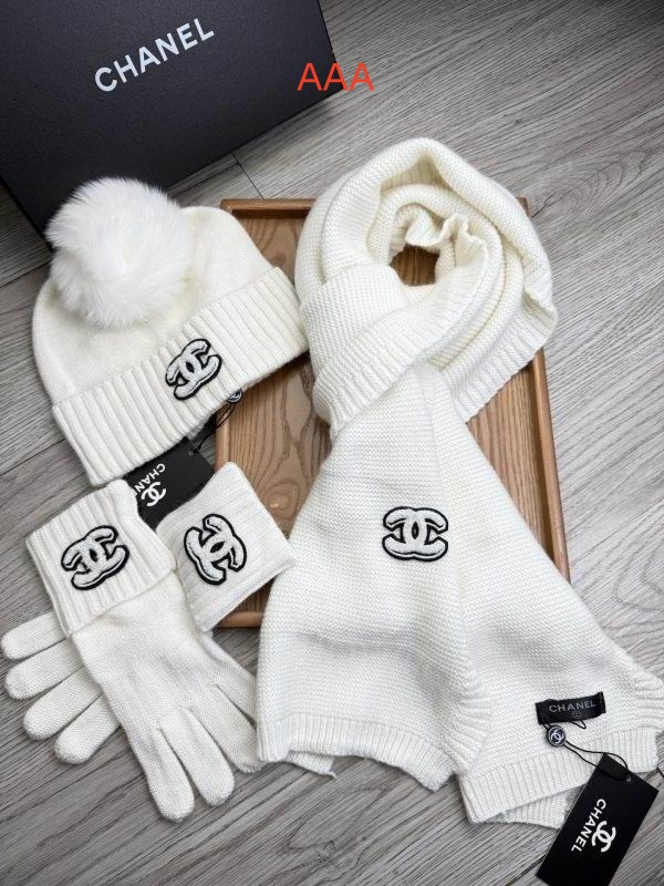 Chanel Hat and scarvf(AAA)-0069