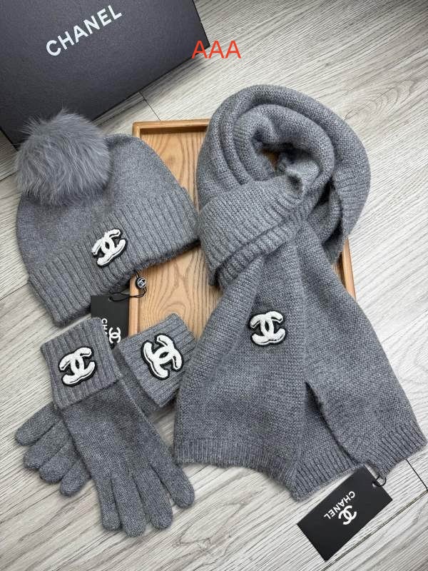 Chanel Hat and scarvf(AAA)-0070