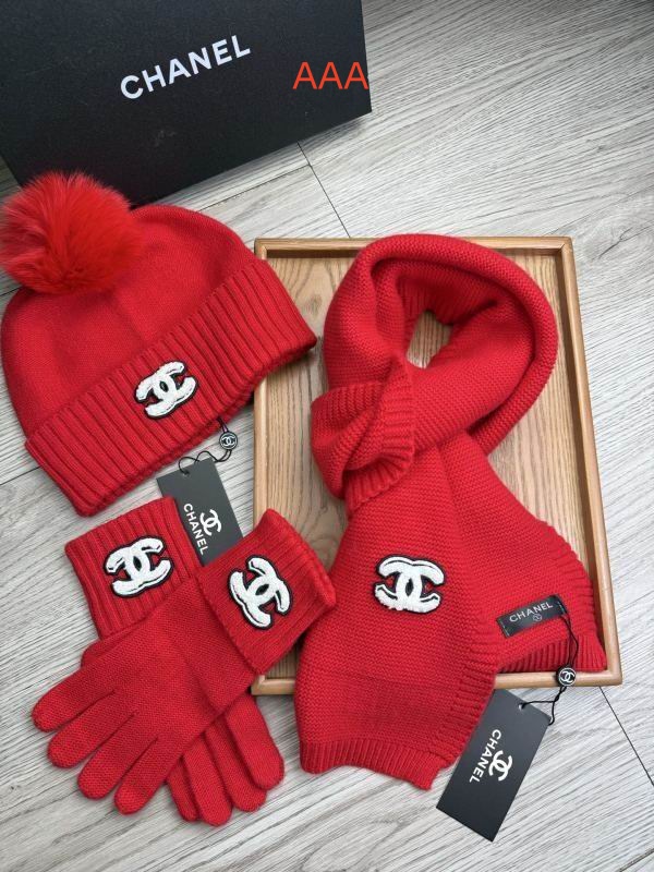 Chanel Hat and scarvf(AAA)-0073