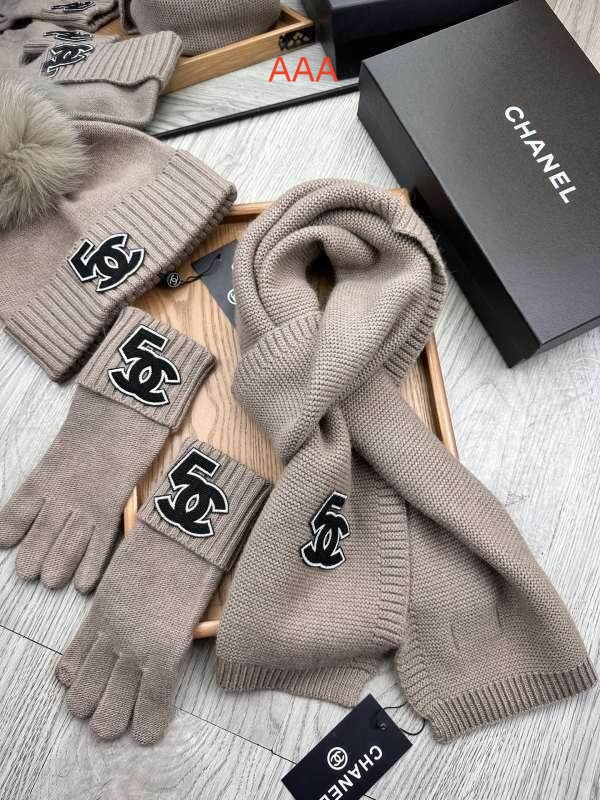 Chanel Hat and scarvf(AAA)-0075