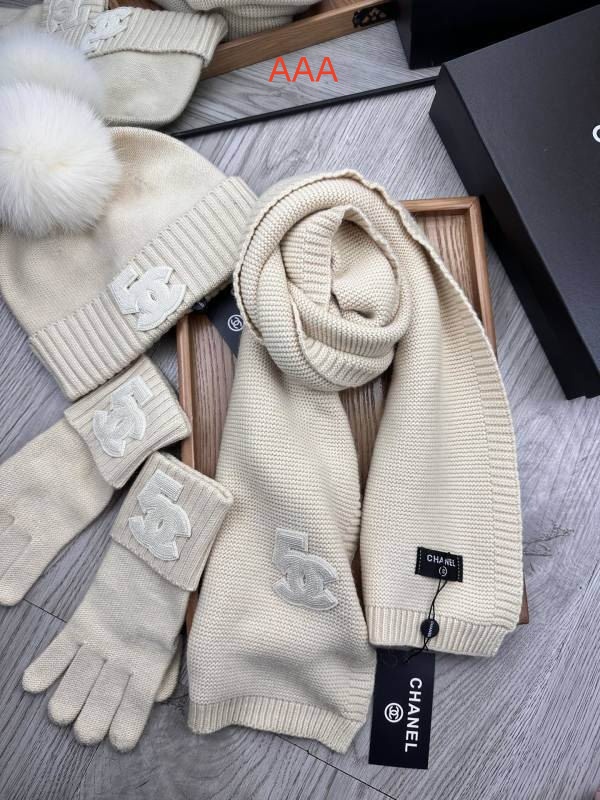 Chanel Hat and scarvf(AAA)-0076
