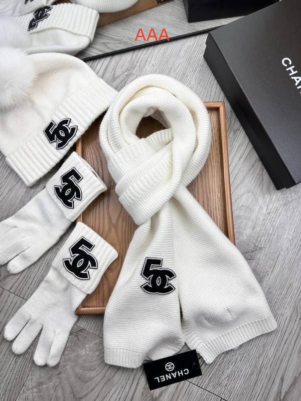 Chanel Hat and scarvf(AAA)-0078