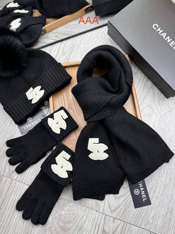 Chanel Hat and scarvf(AAA)-0080