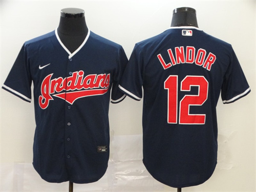 Cleveland Indians Majestic Jerseys-003