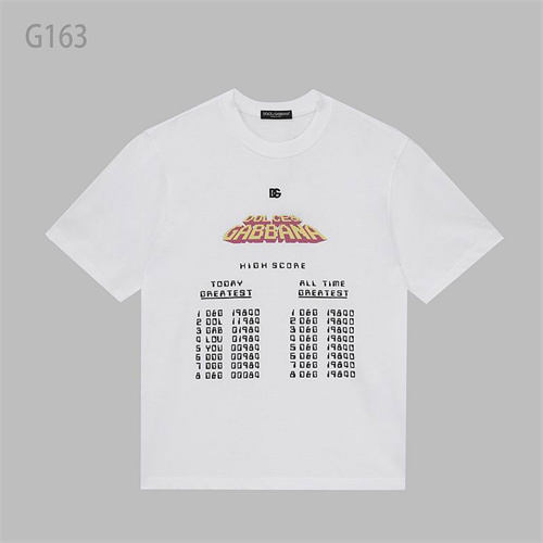D&G Round neck T-shirt-M-136