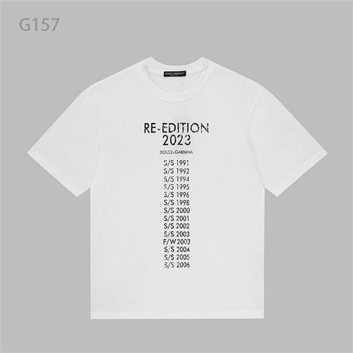 D&G Round neck T-shirt-M-124