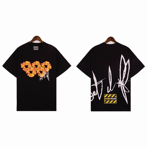 Denim Tears Round neck T-shirt-M-0012