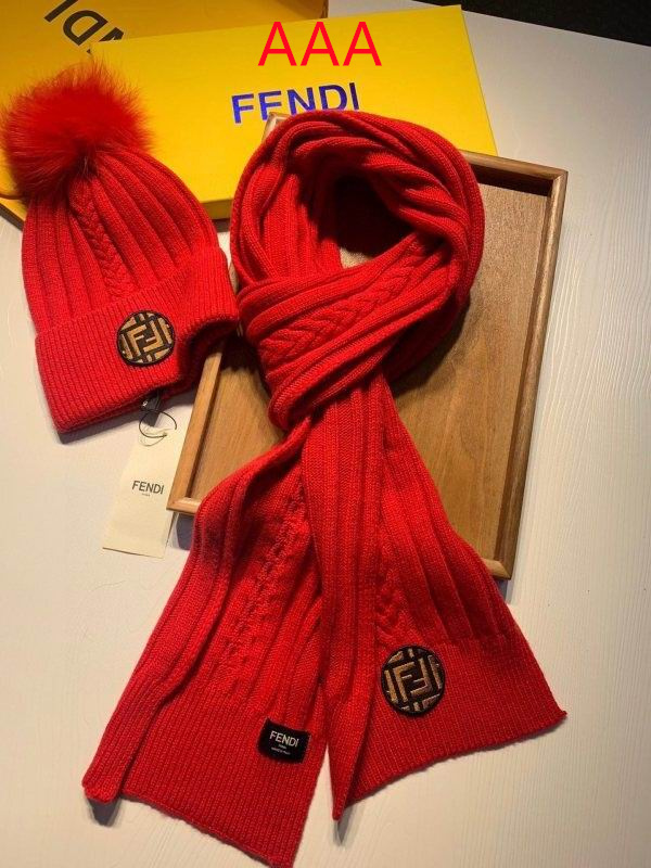 FENDI Hat and scarvf(AAA)-0001