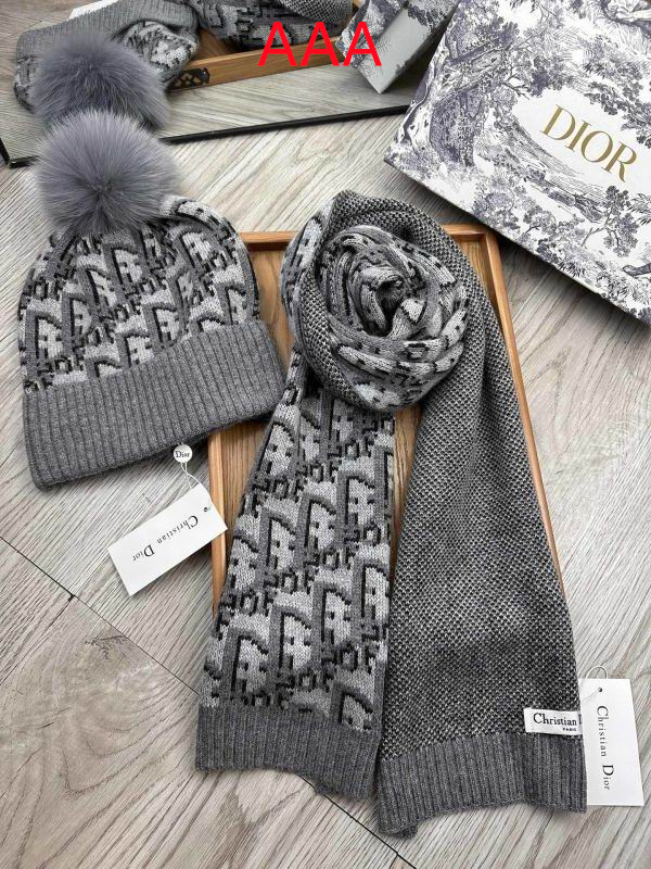 Dior Hat and scarvf(AAA)-0010
