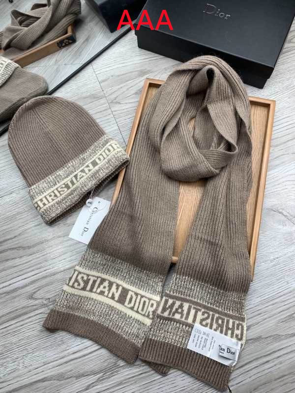 Dior Hat and scarvf(AAA)-0019
