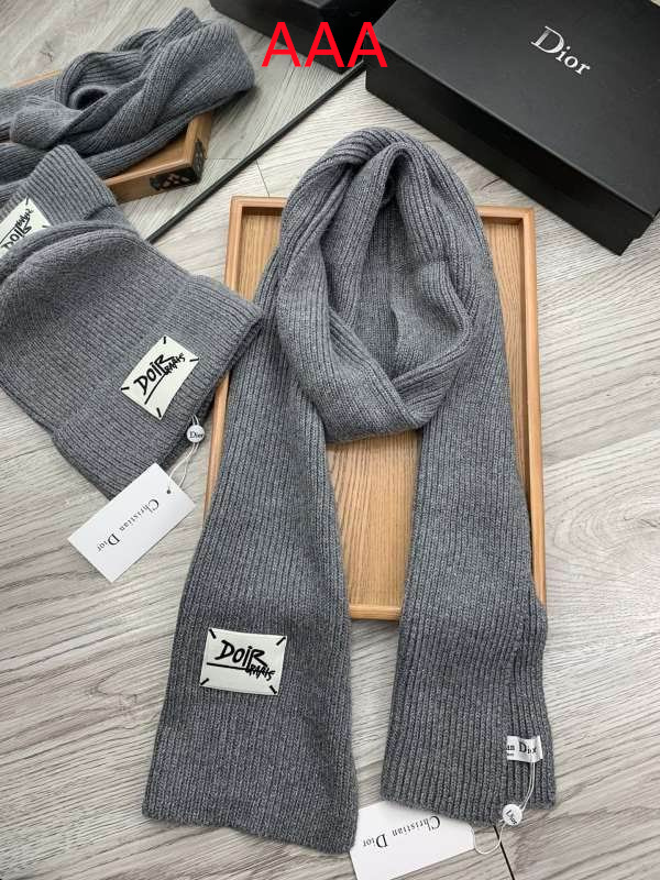 Dior Hat and scarvf(AAA)-0027