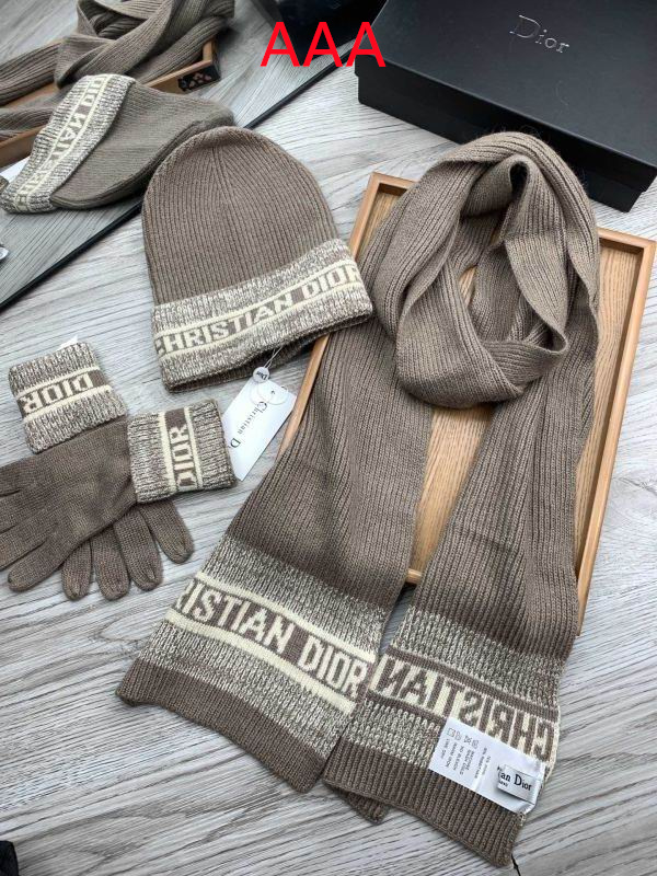 Dior Hat and scarvf(AAA)-0041