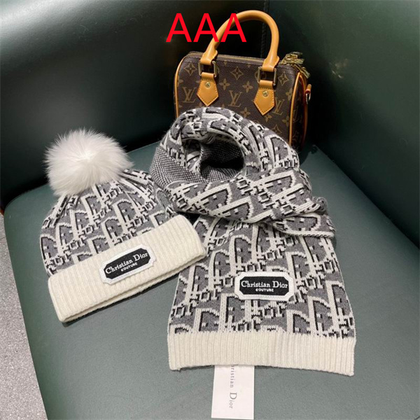 Dior Hat and scarvf(AAA)-0052