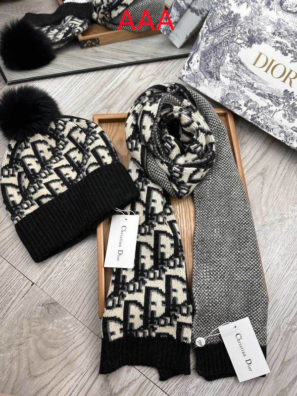 Dior Hat and scarvf(AAA)-0008