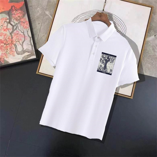Dior Lapel T-shirts-M-023