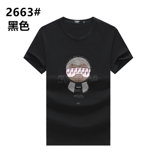 Fendi Round neck T-shirt-M-097