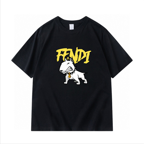 Fendi Round neck T-shirt-M-110