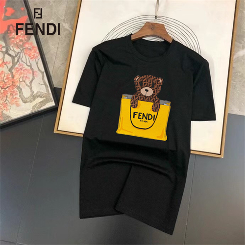 Fendi Round neck T-shirt-M-186