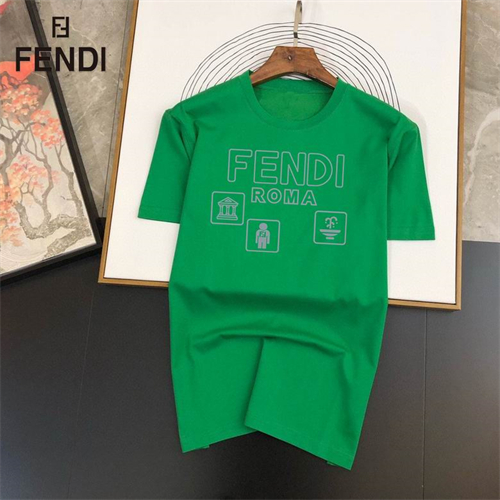 Fendi Round neck T-shirt-M-195