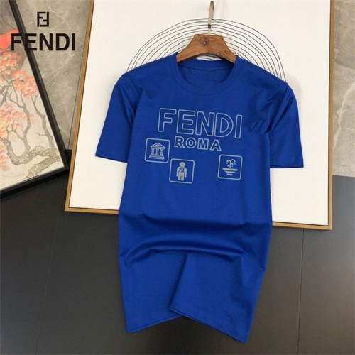 Fendi Round neck T-shirt-M-196