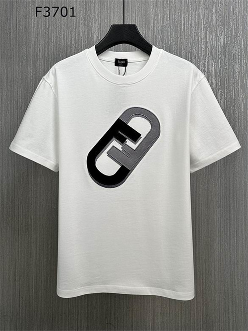 Fendi Round neck T-shirt-M-425