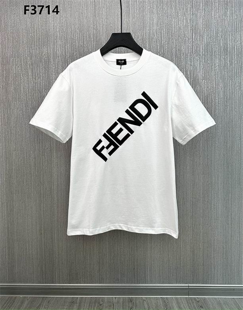 Fendi Round neck T-shirt-M-439