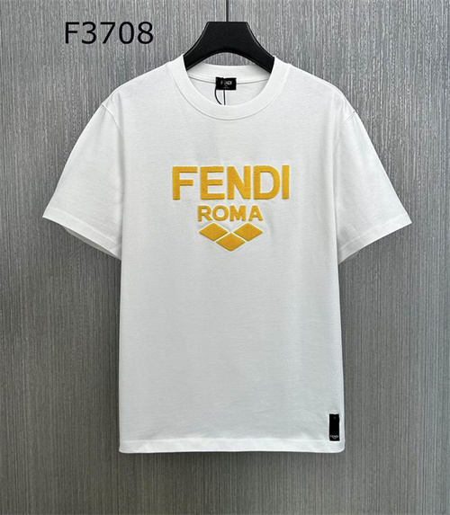 Fendi Round neck T-shirt-M-587