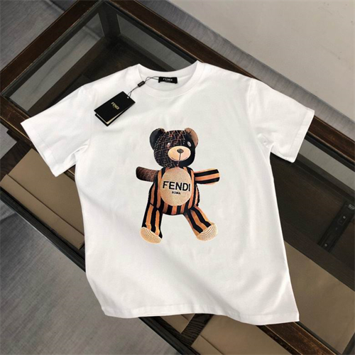 Fendi Round neck T-shirt-M-279