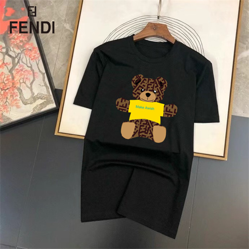 Fendi Round neck T-shirt-M-070