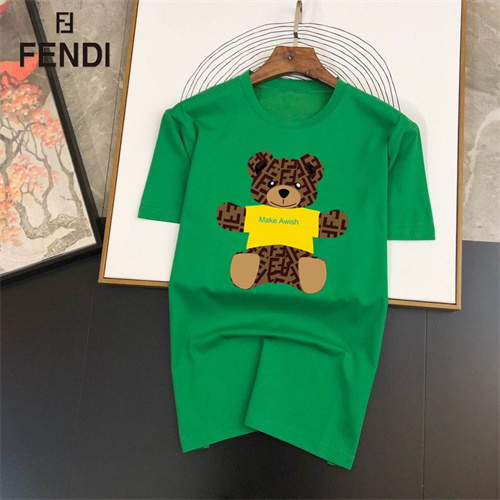 Fendi Round neck T-shirt-M-073
