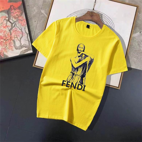 Fendi Round neck T-shirt-M-375