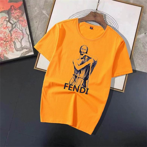 Fendi Round neck T-shirt-M-376
