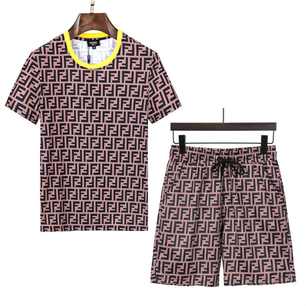 Fendi T-shirt(Suits)-075