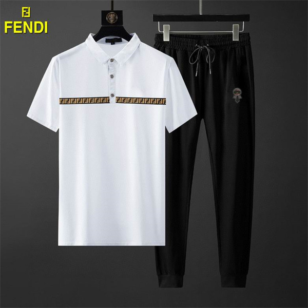 Fendi T-shirt(Suits)-085