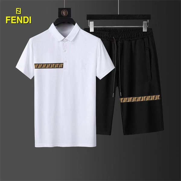 Fendi T-shirt(Suits)-113