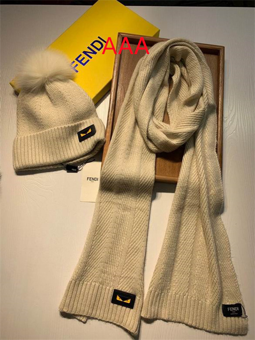 FENDI Hat and scarvf(AAA)-012
