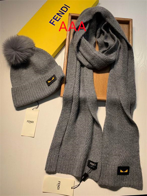 FENDI Hat and scarvf(AAA)-014