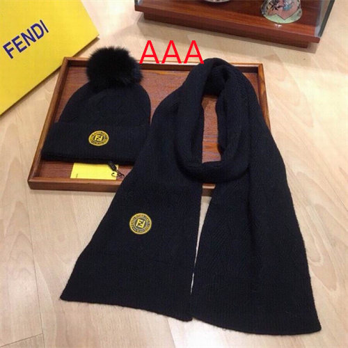 FENDI Hat and scarvf(AAA)-019