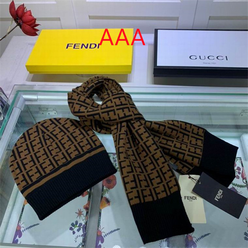 FENDI Hat and scarvf(AAA)-023
