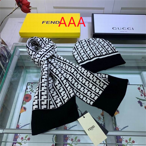FENDI Hat and scarvf(AAA)-024