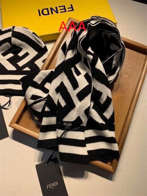 FENDI Hat and scarvf(AAA)-027