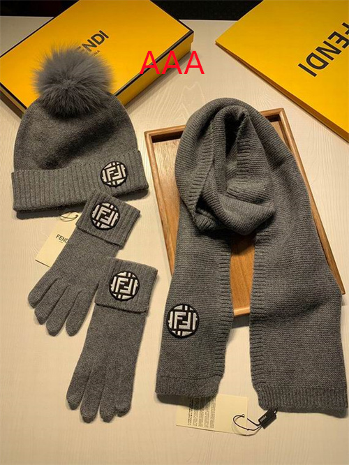 FENDI Hat and scarvf(AAA)-030
