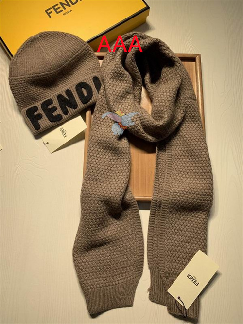 FENDI Hat and scarvf(AAA)-035