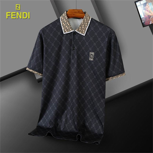 Fendi Lapel T-shirts-M-0096