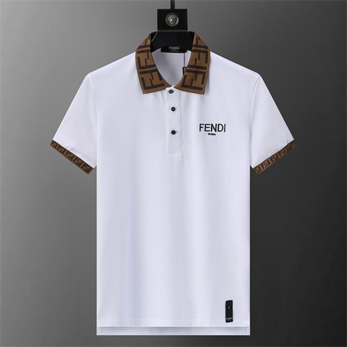 Fendi Lapel T-shirts-M-0086