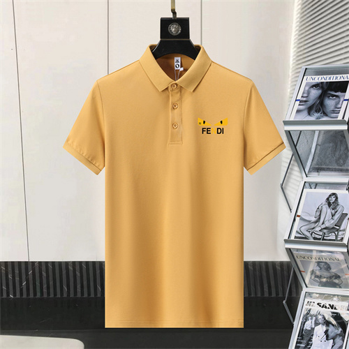 Fendi Lapel T-shirts-M-0023
