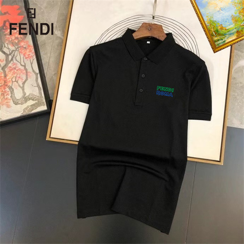 Fendi Lapel T-shirts-M-0041
