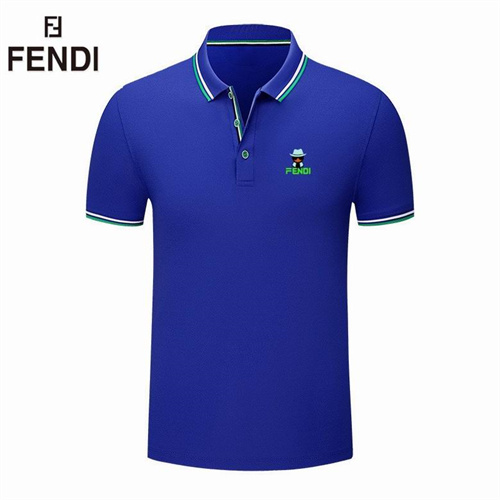 Fendi Lapel T-shirts-M-0163