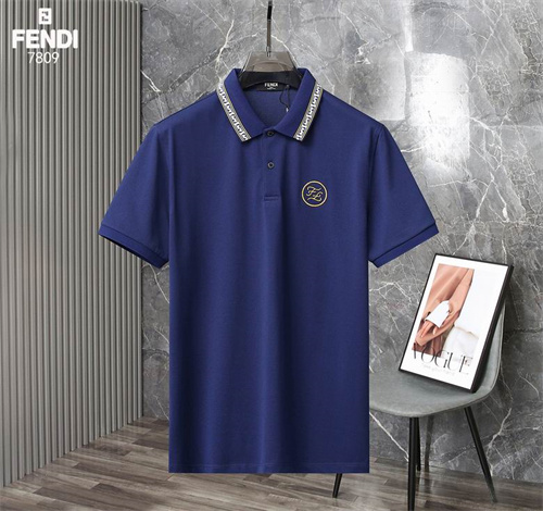 Fendi Lapel T-shirts-M-0170